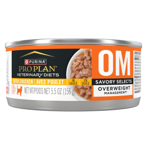 OM Overweight Management Savory Selects Chicken in Sauce Wet Cat Food