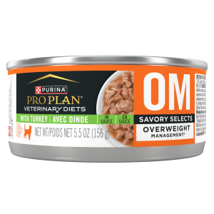 OM Overweight Management Savory Selects Turkey in Sauce Wet Cat Food