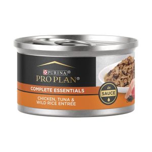 Complete Essentials Chicken, Tuna & Wild Rice in Sauce Wet Cat Food